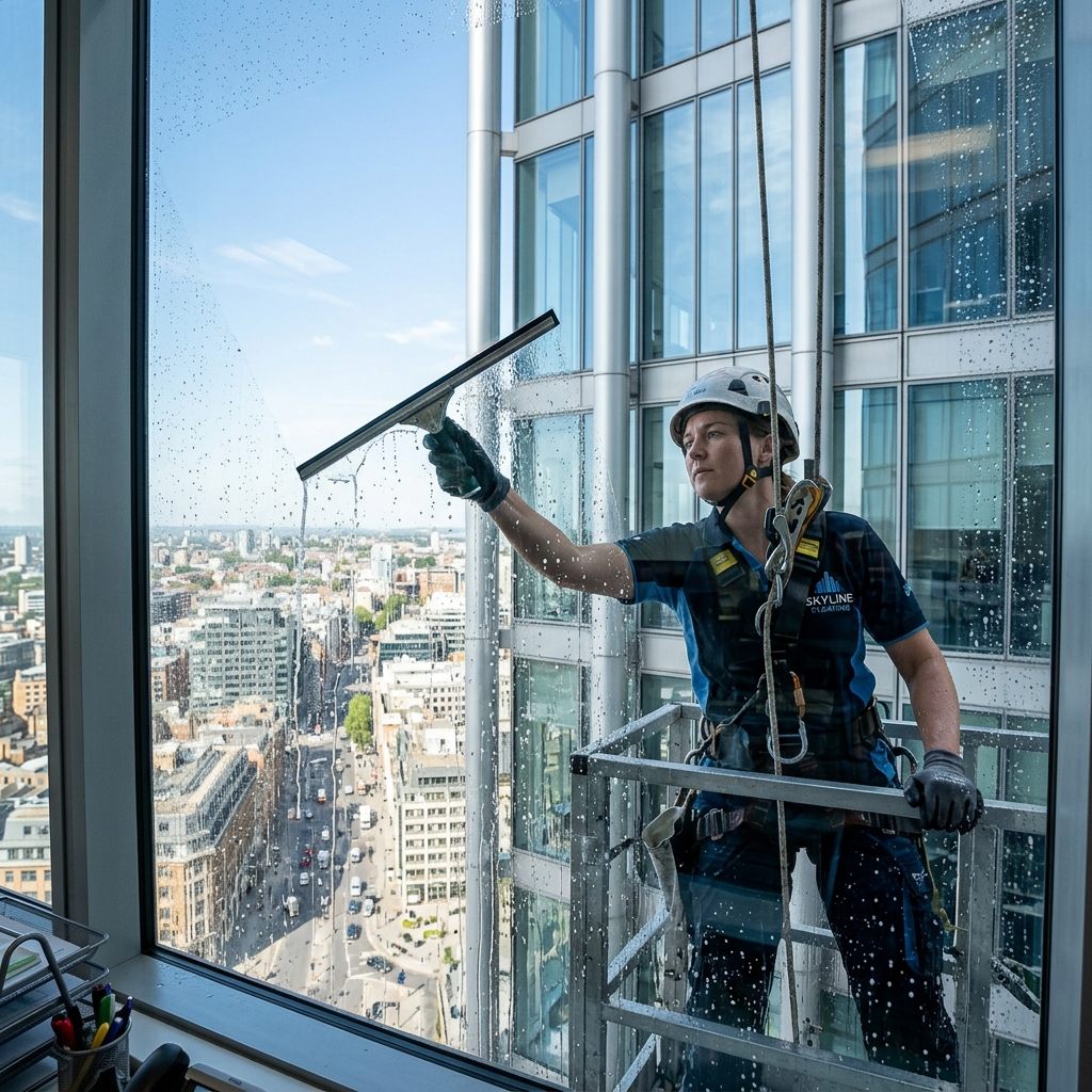 Mycie okien i przeszkleń